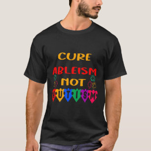Camiseta Ableismo puro não utismo