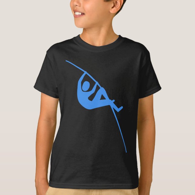 Camiseta Abóbada de pólo - azul bebé (Frente)