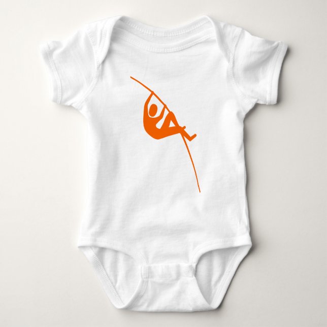 Camiseta Abóbada de pólo - laranja (Frente)