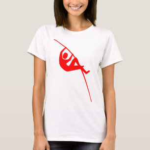 Camiseta Abóbada de pólo - vermelho