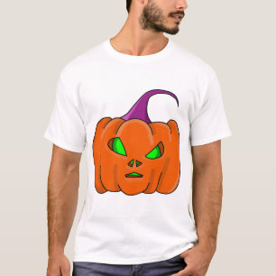 Camiseta Abóbora Alien de Halloween