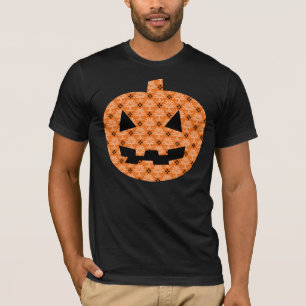 Camiseta Abóbora Chique Para Outono Dia das Bruxas