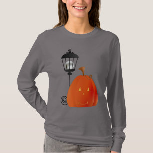 Camiseta Abóbora com Posto Lâmpada