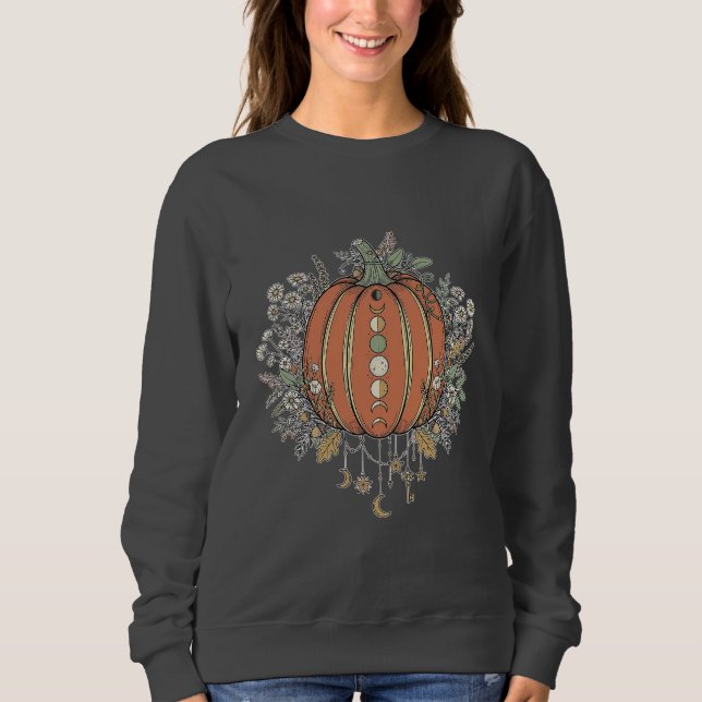 Camiseta Abóbora da Fase Lunar (Frente)