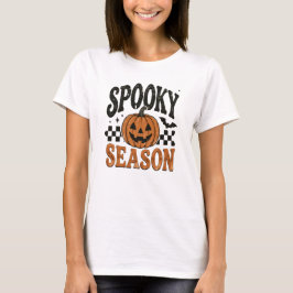 Camiseta Abóbora da Temporada Assustadora