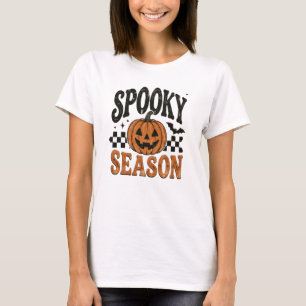 Camiseta Abóbora da Temporada Assustadora