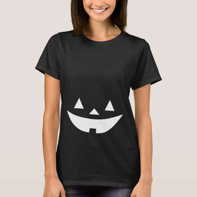 Camiseta Abóbora de Halloween (Frente)