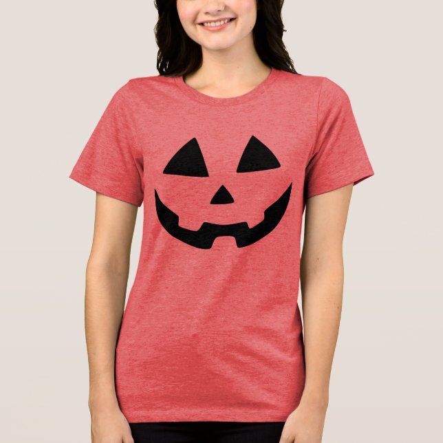 Camiseta Abóbora de Halloween (Frente)