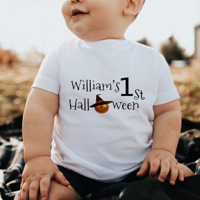 Camiseta Abóbora de Halloween de 1rua Personalizada (Criador carregado)