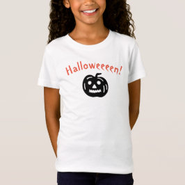 Camiseta Abóbora de Halloween Engraçada