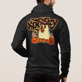 Camiseta Abóbora de Halloween Fantasma