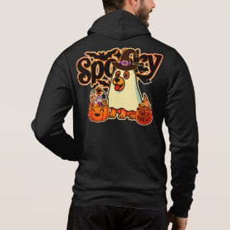 Camiseta Abóbora de Halloween Fantasma