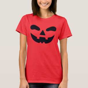 Camiseta Abóbora de Halloween Jack O Lantern