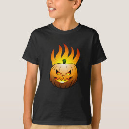 Camiseta Abóbora de Halloween Jack O'lantern