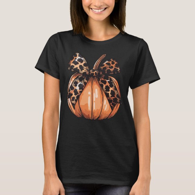 Camiseta Abóbora de Outono (Frente)