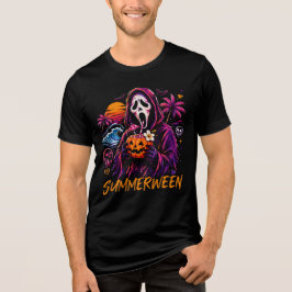 Camiseta Abóbora de Praia do Fantasma do Summerween