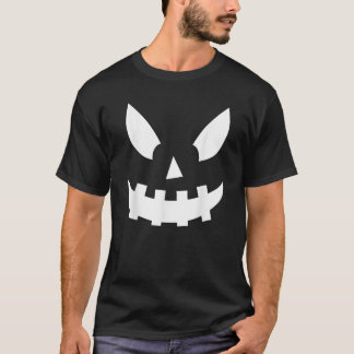 Camiseta Abóbora de rosto de Jack O Lantern
