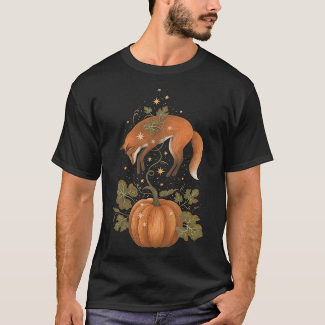 Camiseta Abóbora E Raposa (Frente)