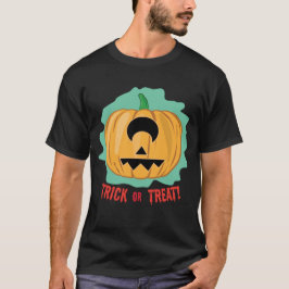 Camiseta Abóbora Engraçada de Halloween