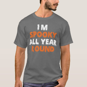 Camiseta Abóbora engraçada de Halloween Eu sou assustador o