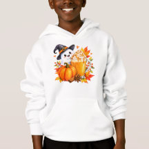 Abóbora Fantasma de Halloween Fofo