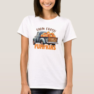 Camiseta Abóbora fresca de fazenda