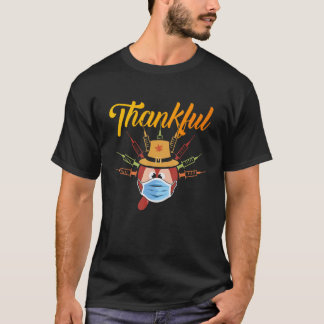 Camiseta Abóbora Grata agradecida abençoada enfermeira m