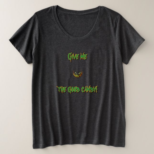 Camiseta abóbora halloween  (Frente do Design)