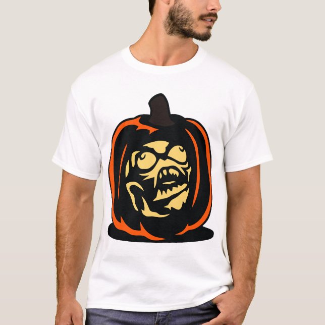 Camiseta Abóbora Halloween (Frente)
