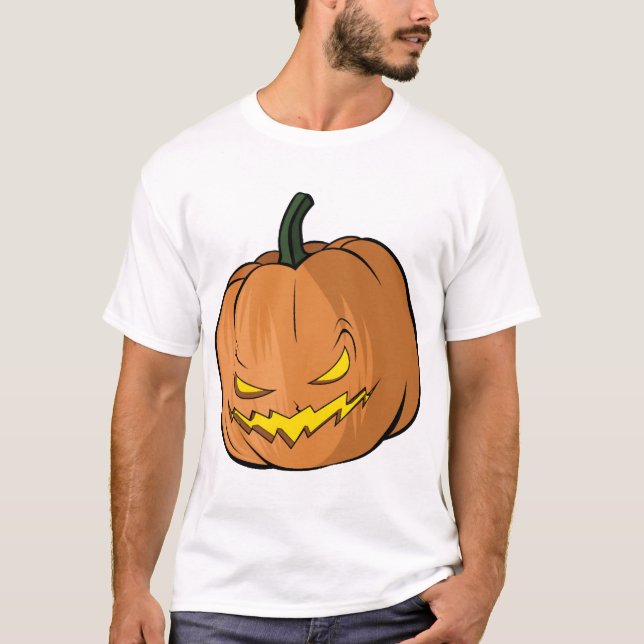 Camiseta Abóbora Halloween (Frente)