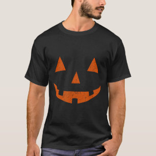Camiseta Abóbora Jack o Lantern JackoLantern Vintage Face