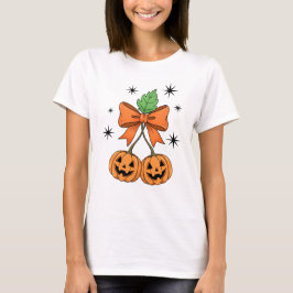 Camiseta Abóbora&Laço