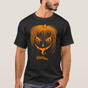 Camiseta Abóbora Laranja Cabeça de Abóbora Demônio Incrível