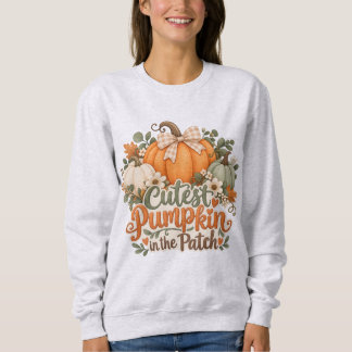 Camiseta Abóbora Mais Fofa Outono Halloween Dia de Ação de