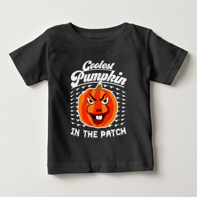 Camiseta Abóbora Mais Legal do Canteiro – Divertido Hallowe (Frente)
