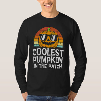 Camiseta Abóbora Mais Legal Do Menino Do Jardim De Infância