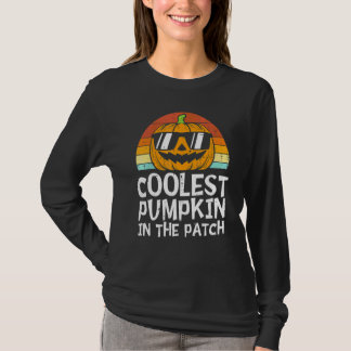Camiseta Abóbora Mais Legal Do Menino Toddler No Halloween