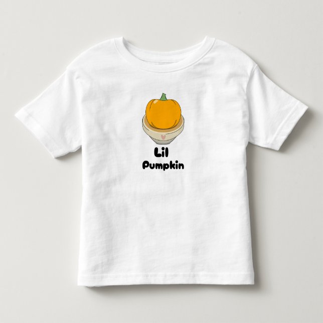 Camiseta Abóbora Pequena/Lil Pumpkin (Frente)