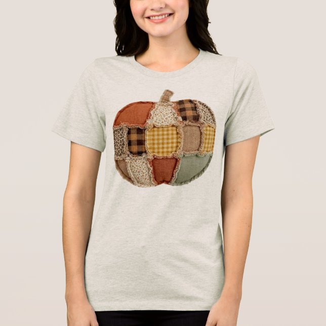 Camiseta Abóbora Remendada (Frente)