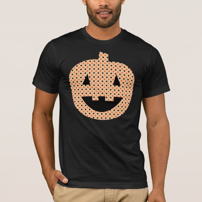 Camiseta Abóbora rico Para O Dia Das Bruxas (Frente)