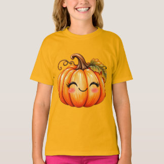 Camiseta Abóbora sorridente