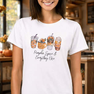 Camiseta Abóbora Tempero & Tudo Bom Amante de Café de Outon