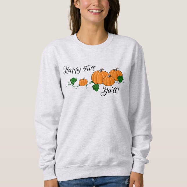 Camiseta Abóboras de Outono (Frente)