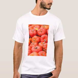 Camiseta Abóboras laranjas no mercado, Alemanha