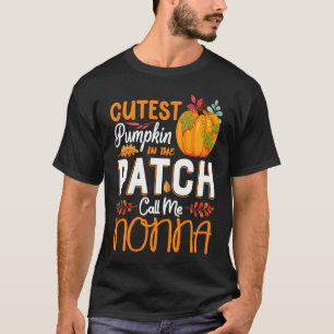 Camiseta Abobrinha Mais Fofa Do Canteiro Me Chame Nonna Dia
