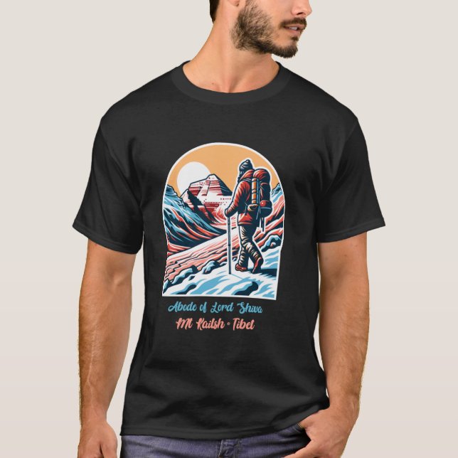 Camiseta Abode Shiva Mt Kailash Tibete Pilgrimage Ti (Frente)
