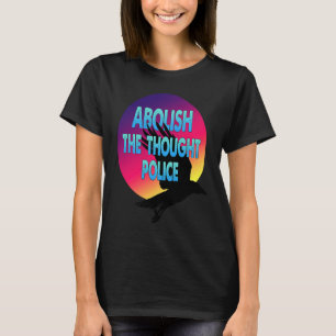 Camiseta Abolição da Polícia de Pensamento por Red Pill 45