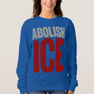 Camiseta Abolição da tipografia minimalista de protesto ICE
