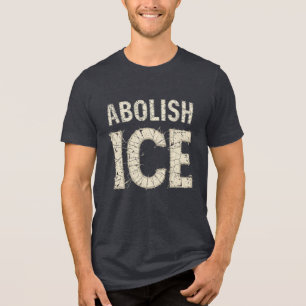 Camiseta Abolição do Protesto Negrito do ICE - direitos de