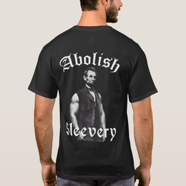 Camiseta Abolish Sleeach - Abraham Lincoln (Verso)